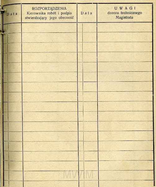 KKE 5747-10.jpg - Dok. Księga kontroli technicznej domu Heleny Awgul w Wilnie przy ulicy Swistopol 20a, Wilno, 18 VII 1934 r.